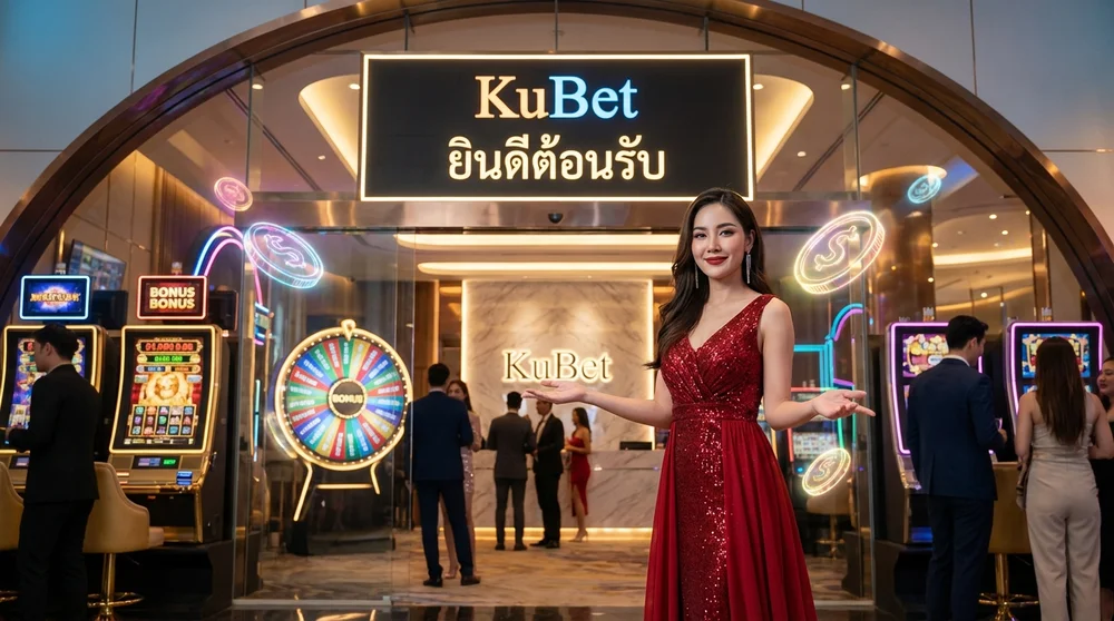 แบนเนอร์หลัก KuBet คาสิโนออนไลน์ครบวงจร ยินดีต้อนรับสมาชิกใหม่
