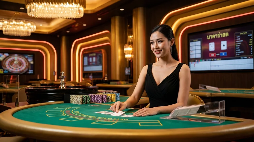 คาสิโนสด KuBet บาคาร่า รูเล็ต ถ่ายทอดสดจากสตูดิโอระดับโลก